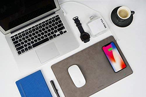ワイヤレス充電マウスパッド