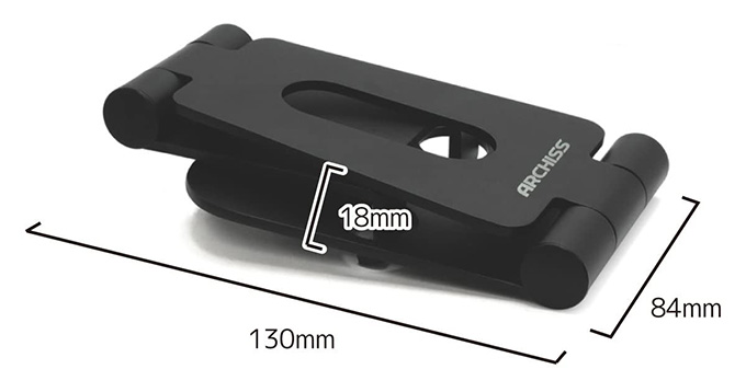 折りたためるスマホスタンド