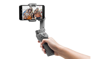 スマホ手振れ防止自撮り棒