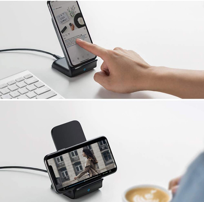 ワイヤレス充電スタンド