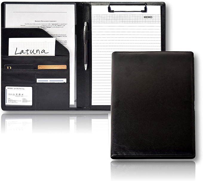 ビジネスで使える高級感あるバインダー