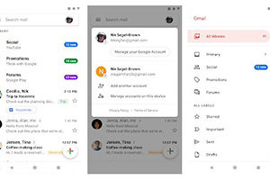 フリーメールアプリのgmail