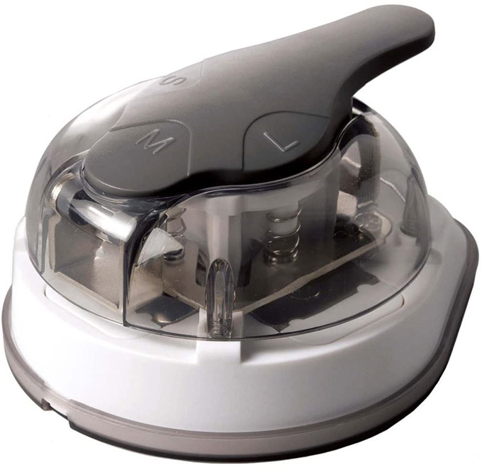 角を丸くするカッター